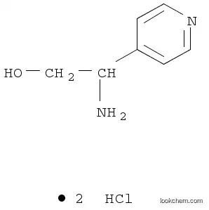 Molecular Structure of 1220039-63-3 (2-Amino-2-(4-pyridyl)ethanol Dihydrochloride)